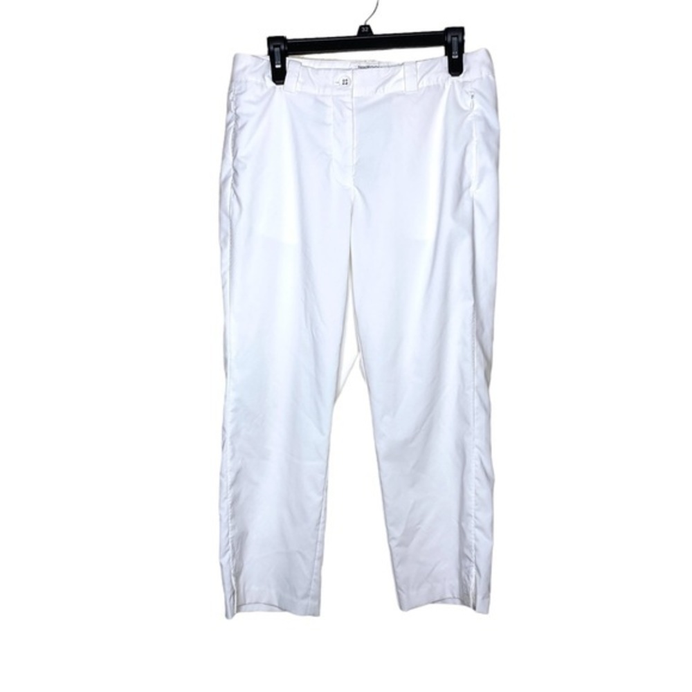 Nike Golf Tour Performance Dri Fit Golf Pants White Capri size Medium